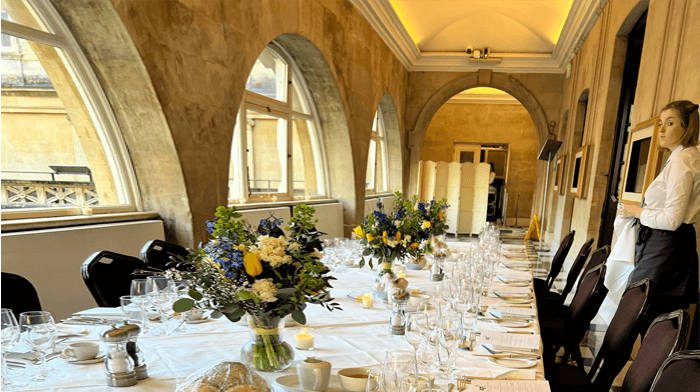 Dining Roman Baths