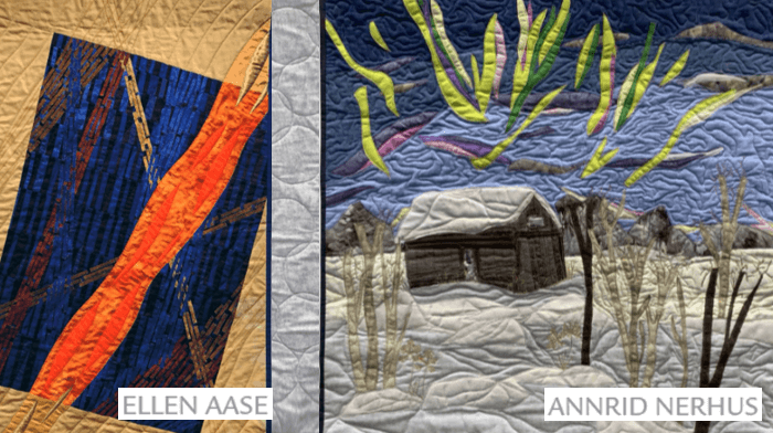 Norway Quiltmeeting, Trondheim and Oslo Exhibtion of Quilts by Norwegian Quilters