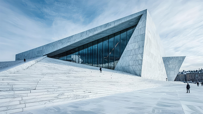 Norweigan Quilt Meeting 2026 Opera House in Oslo Norway 
