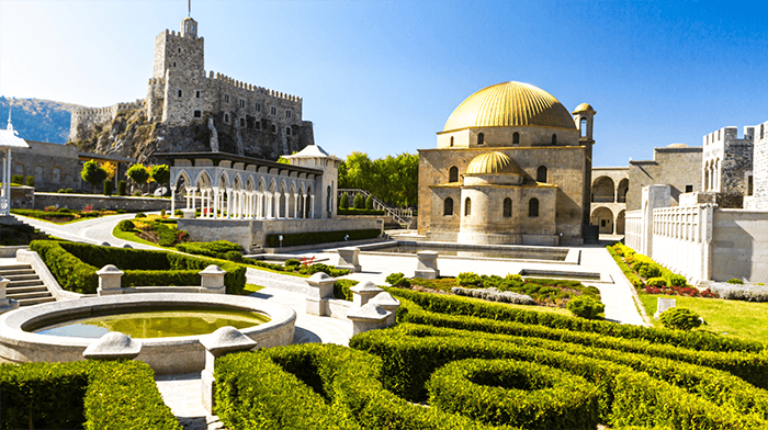 Rabat  Formal Garden Morocco