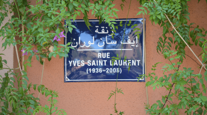 Yves St Laurent  Morocco