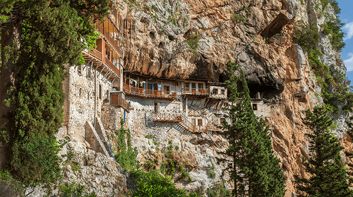 Prodromos Monastery Peloponnese Greece