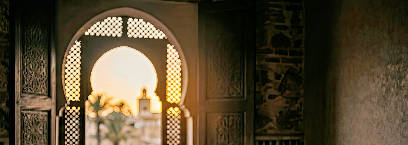 Morocco View to sunrise