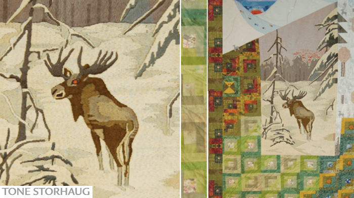 Norway Quiltmeeting, Trondheim and Oslo Exhibtion of Quilts by Norwegian Quilter Moose Quilt