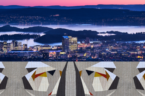 Norweigan Quilt Meeting 2027 Oslo Norway banner