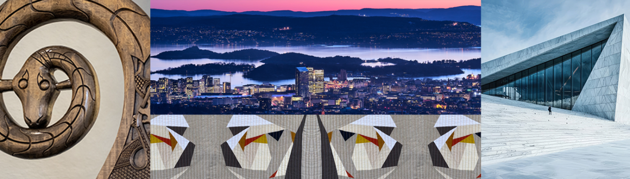Norweigan Quilt Meeting 2027 Oslo Norway banner